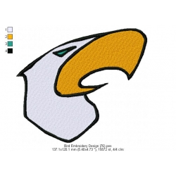 Bird Embroidery Design 76